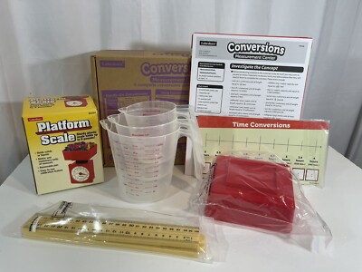 NEW Lakeshore Hands-On Conversions Measurement Center Educational Homeschooling