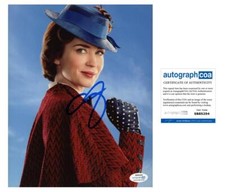Emily Blunt "Mary Poppins Returns" AUTOGRAPH Signed 8x10 Photo B ACOA