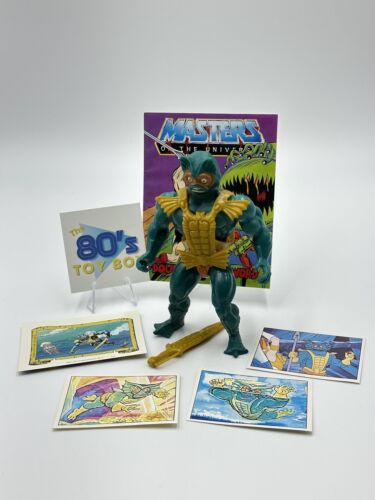 Mer-Man 100% Complete He-Man Masters of the Universe MOTU Mattel 1982 Vintage - Picture 1 of 14