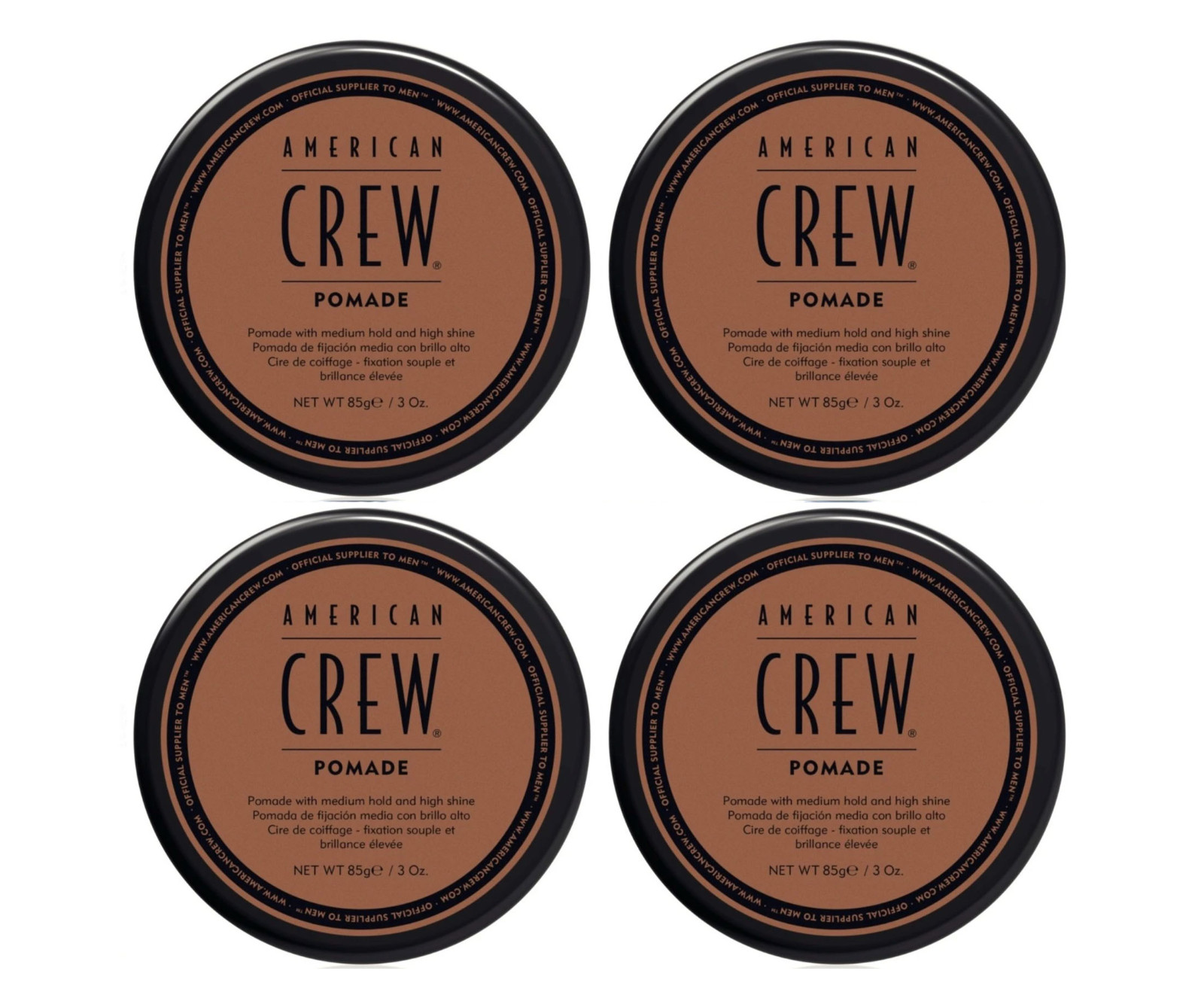 American Crew Pomade Упаковка 3 унции - 4 комплекта