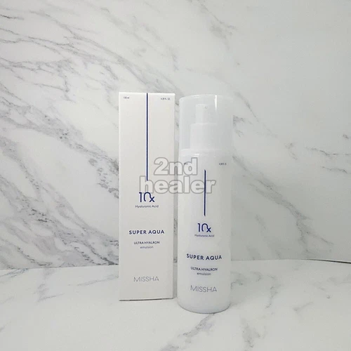 MISSHA Super Aqua Ultra Hyalron Emulsion 130ml Moisturizing Brightening K-Beauty