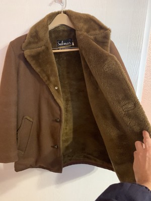 Vintage SALMAR Women Medium Fleece Lined Coat Jacket Insulated 