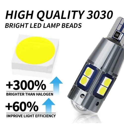 T10 W5W LED Canbus Error Free Light Bulbs for Car Interior Dome Light Trunk 4Pcs - Foto 58 di 72