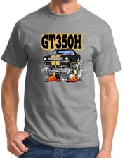 1966 Shelby GT350H Hertz Mustang Radical Rides Cartoon Design Tshirt NEW