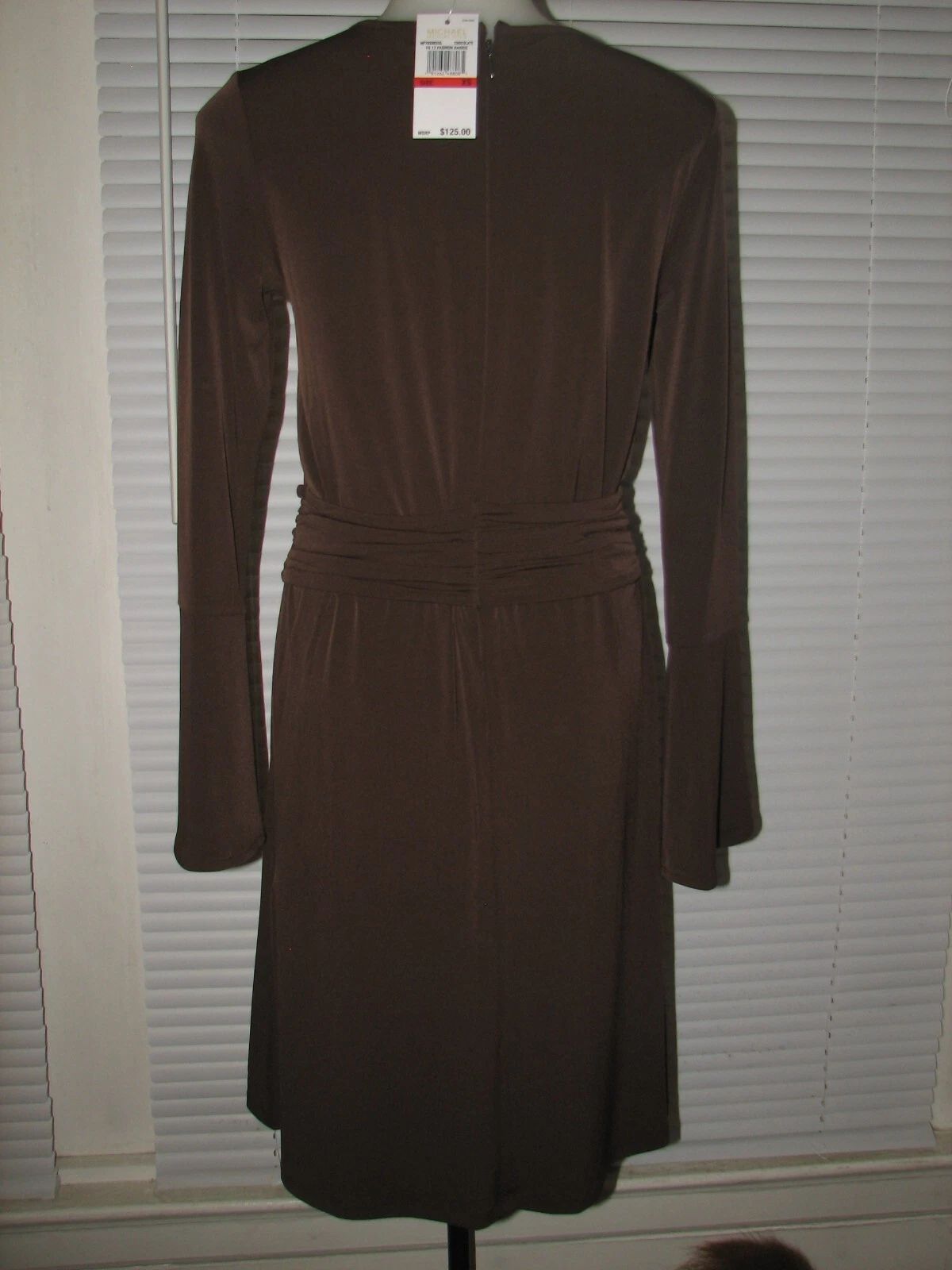 Michael Kors Nuovo con etichette $125 moda manica lunga abito base