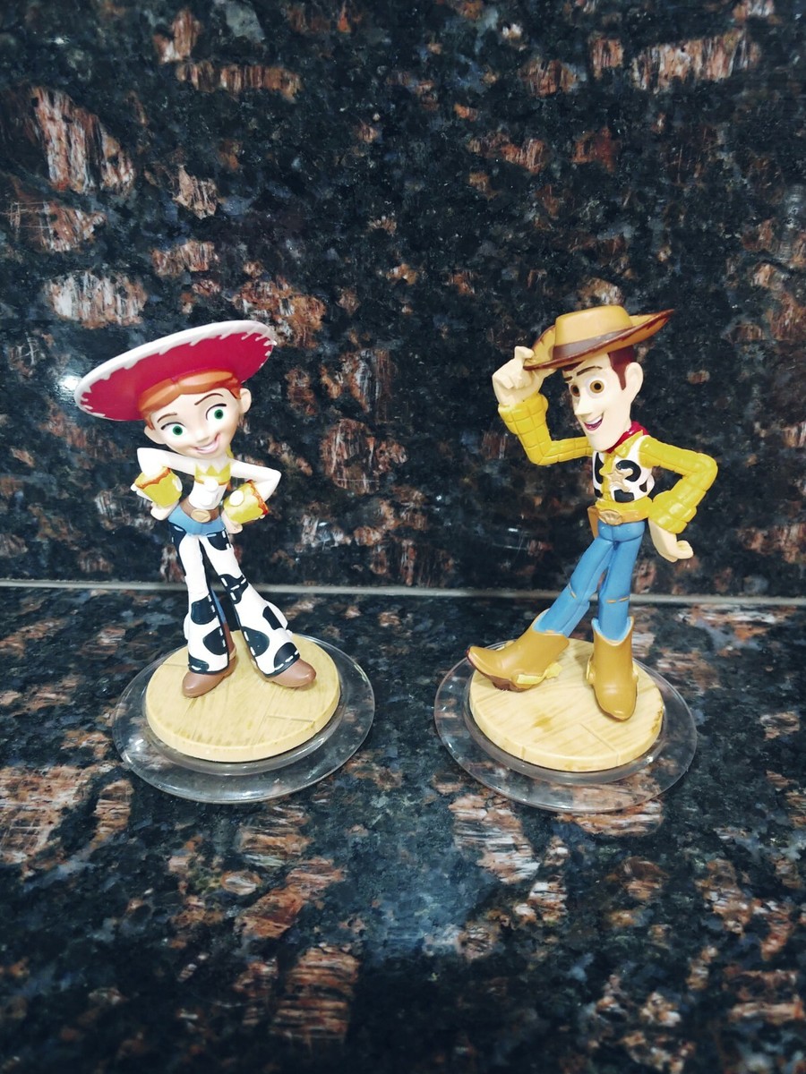 Disney Infinity Toy Story Lot - Woody & Jessie. Xbox PS3 PS4 WII U