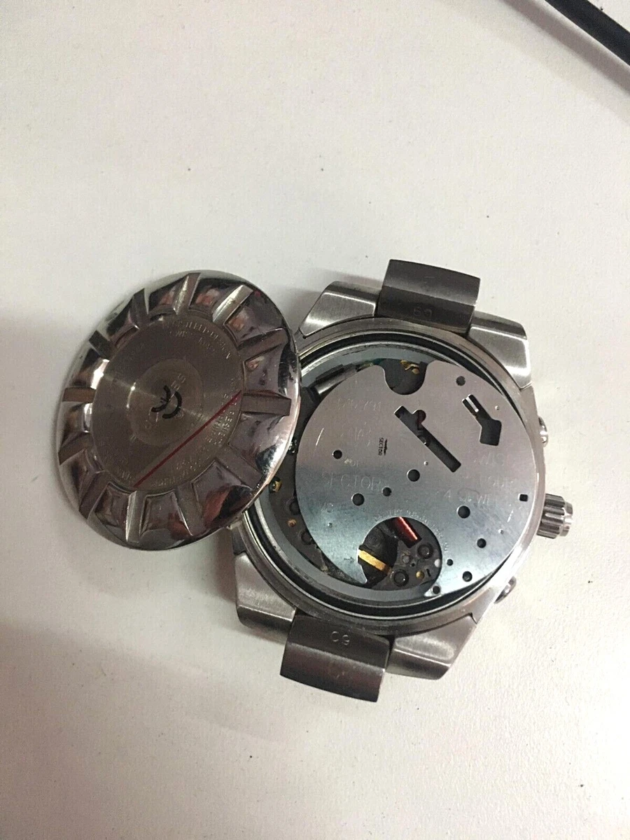Movement G10.791 Watch sector 750 doesn't work Replacement Chrono Alarm Quartz