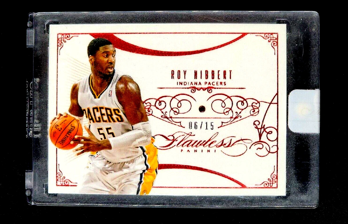 2013 Panini Flawless Red #43 Roy Hibbert /15 Uncirculated *Real Ruby in Card*