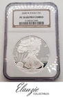 2008-W Proof American Silver Eagle NGC PF 70 Ultra Cameo