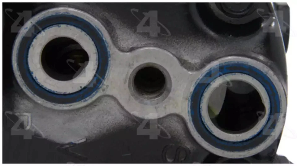 4 季 57591 空调压缩机 REMAN 适用于大众 Cabrio 高尔夫帕萨特捷达 — 第 3/4 张图片