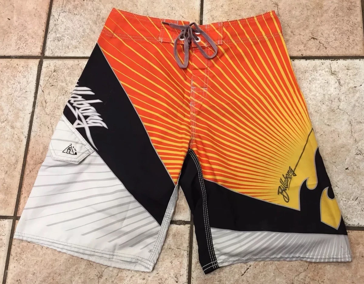 Mens Billabong Andy Irons Hawaii Rising Sun Surf Board Shorts Hawaiian  Surfing | eBay