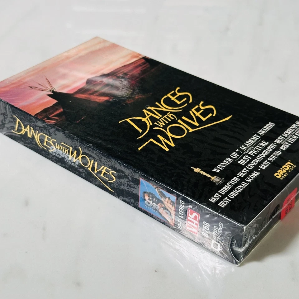 Dances With Wolves - VHS - New Orion Watermark - Kevin Costner - Image 2 of 4