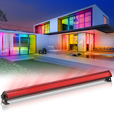 150W RGB LED Wallwasher Partylicht DMX 252 LED Bar Lichteffekte DJ Home Party