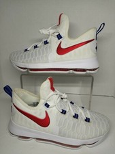 NIKE ZOOM KD9 855908 160 Youth Size 6Y Kevin Durant Olympic colors