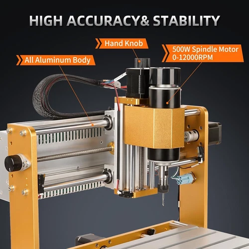 CNC 3018 Pro Max 500W Fräser Fräsen Bohrer Schnitzen Maschine Kit für Leiterplatte Holz Neu - Bild 5 von 24