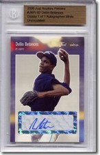 2006 DELLIN BETANCES Autograph Rookie Auto Glossy RC BGS 1/1