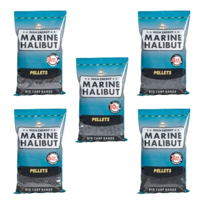 DYNAMITE BAITS (8,5EUR/1KG) Angeln Feeder Futter Karpfen Carp PELLETS MARINE HALIBUT 900 g