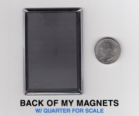 Magician NES - 2"x3" Fridge MAGNET (nintendo retro