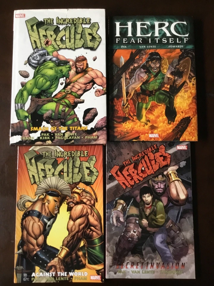 Lote de 9 libros de tapa dura y TPB de Thor, Hércules y Loki Marvel Comics Avengers Foto 3 de 4