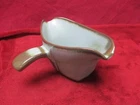 Vintage Frankoma  Pottery,  #6S Westwind Gravy 2-Spout, Woodland Moss Glaze