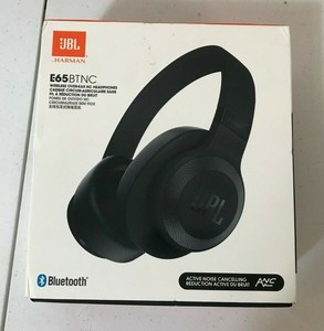 JBL Headphones E65BTNC Black Bluetooth Wireless | eBay