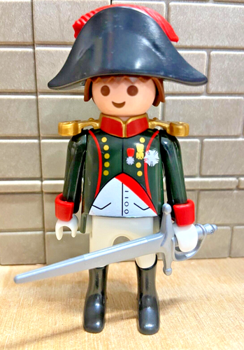5 X Garde Soldat Vert Foncé Français Playmobil Napoléon Empreinte