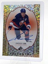 2025-26 SP Authentic Pageantry Autograph Anders Lee Auto New York Islanders