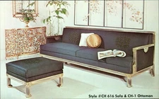 New York City Continental Furniture Corp Ming Collection on One Park Ave NY 1963