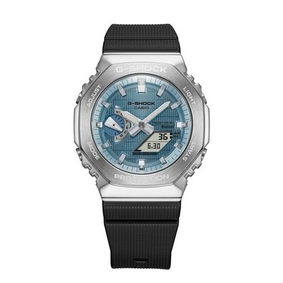 Casio G-Shock GBM-2100A-1A2 Bluetooth Solar Metal Blue Dial Analog