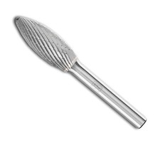 PFERD HM-FR&Auml;SSTIFT B, FLAMMENFORM, ZAHNUNG 3 PLUS, PFERD TOOLS