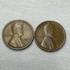 #4K: (Set Of 2) Beautiful Lincoln Wheat Pennies 1927D & 1927~You Grade Bid Now — photo 1