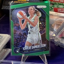 2025  Prizm WNBA Karlie Samuelson Green Prizm  #102