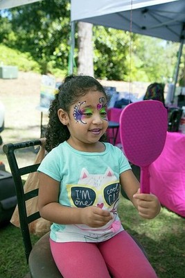 Orangeburg South Carolina Elsa Sanchez 2017 Rose Festival Face Painting