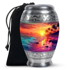 Sunrise Large Urns For Human Ashes 10 Inch memorial candle free