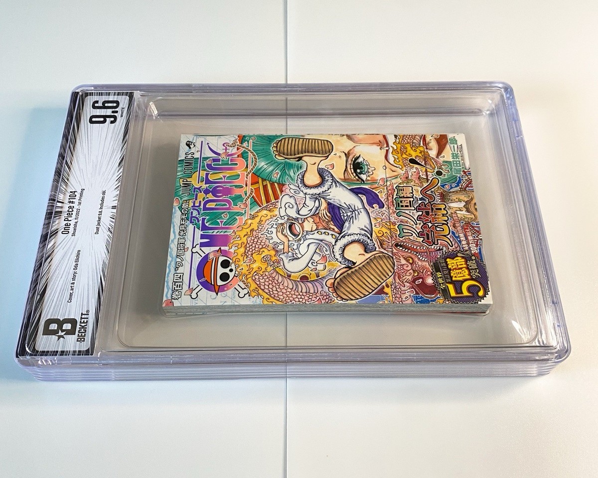 BGS 9.6/9.8 One Piece Vol 104 1st Printing Edition Graded Manga