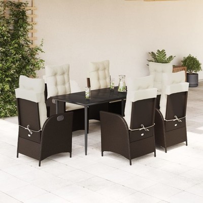 Garten EssgruppeGartenmöbel-Set Terrassenmöbel Bistrostuhl Bistro-Set vidaXL