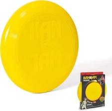 Kan Jam Premium Frisbee for Outdoor Games, 11" Diameter 168 Gram, Yellow 