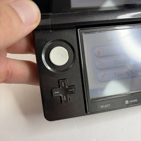 Nintendo 3DS Handheld Video Game Console Black CTR-001 (USA) W Charger US Model