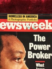 Jesse Jackson signed Newsweek Cover 3/21/88