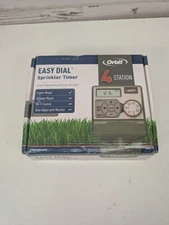 Orbit Easy Dial 4 Station Sprinkler Timer Indoor Controller 57594 Irrigation Sys