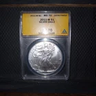 2011 W American  Silver Eagle  ANACS MS 70