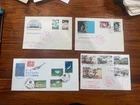 Group of 4 Early Unused China Taiwan FDC Covers