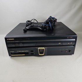 Pioneer CLD-A100 Laser Active LD Player with PAC S10 SEGA Remote CPD-S-1 Tested