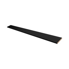 Matt Black Cornice Pelmet 2000mm x 150mm x 18mm Kitchen Cabinet Trim