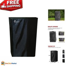 Durable 30-Inch Electric Smoker Cover - Dust and Weather Protection in Black