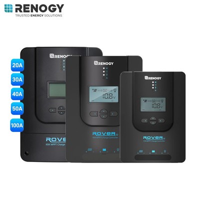 RENOGY MPPT Solar Laderegler 12V/24V/36V 20A30A40A60A100A Für Solarmodul mit BT