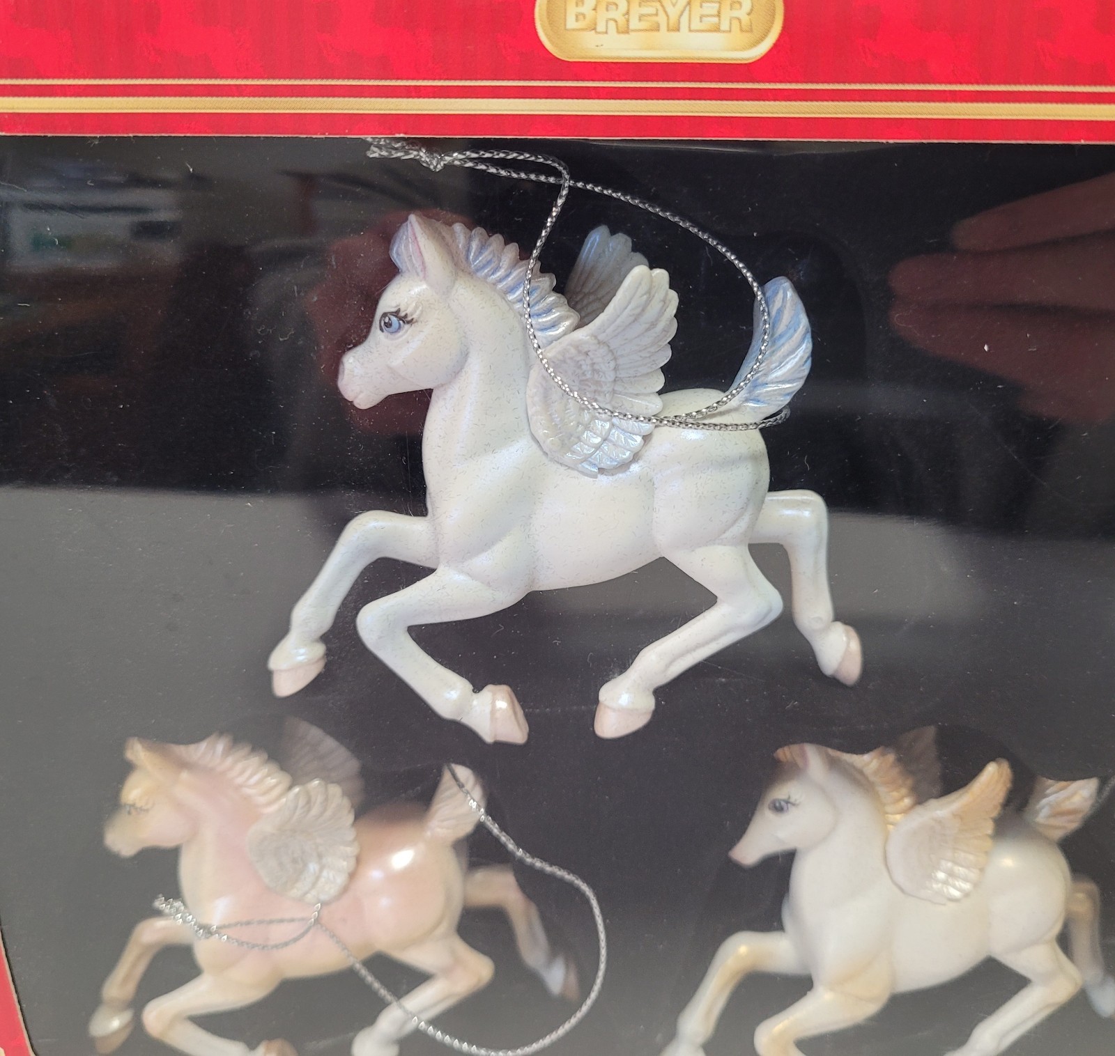 Breyer Angel Fillies 2004 Holiday Ornaments No. 700214 Set of 3
