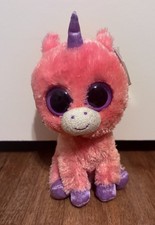 Magic the Unicorn Ty Beanie Boo Plush 6-inch Pink