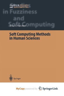 Soft Computing Methods in Human Sciences by Niskanen Vesa A. Niskanen (English) 