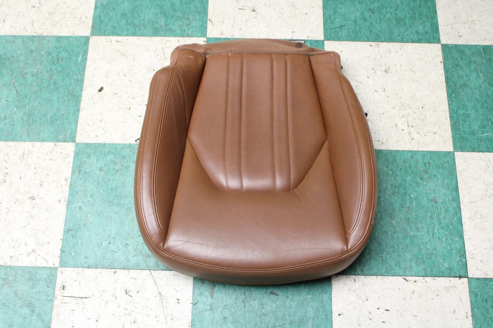 14-17 Ghibli Brown Leather Front Passenger RH Seat Lower Cushion Factory WTY Pad